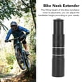 thumbnail image 3 of Rallonge de Fourche de Vélo, Rallonge de Cou de Vélo Hauteur Réglable Alliage d'Aluminium Large Application pour Cyclisme, 3 of 7