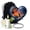 CAT URN-55, variant on JAGASY Cat Urn for Ashes Adult Male and Female - Galaxy Urns for Ashes for Women - Large Funeral Urns for Mom and Dad - Black Urn for Burial - 8 Inch