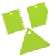 thumbnail image 1 of Nestingho 3Ud Herramienta De Scraper Para Pasteles Ideal Para Cocina Y Tienda En Verde Claro, 1 of 8