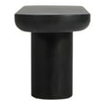 thumbnail image 3 of Moe's Home Collection Rocca Bench Black Stone Dining Benches, 3 of 4
