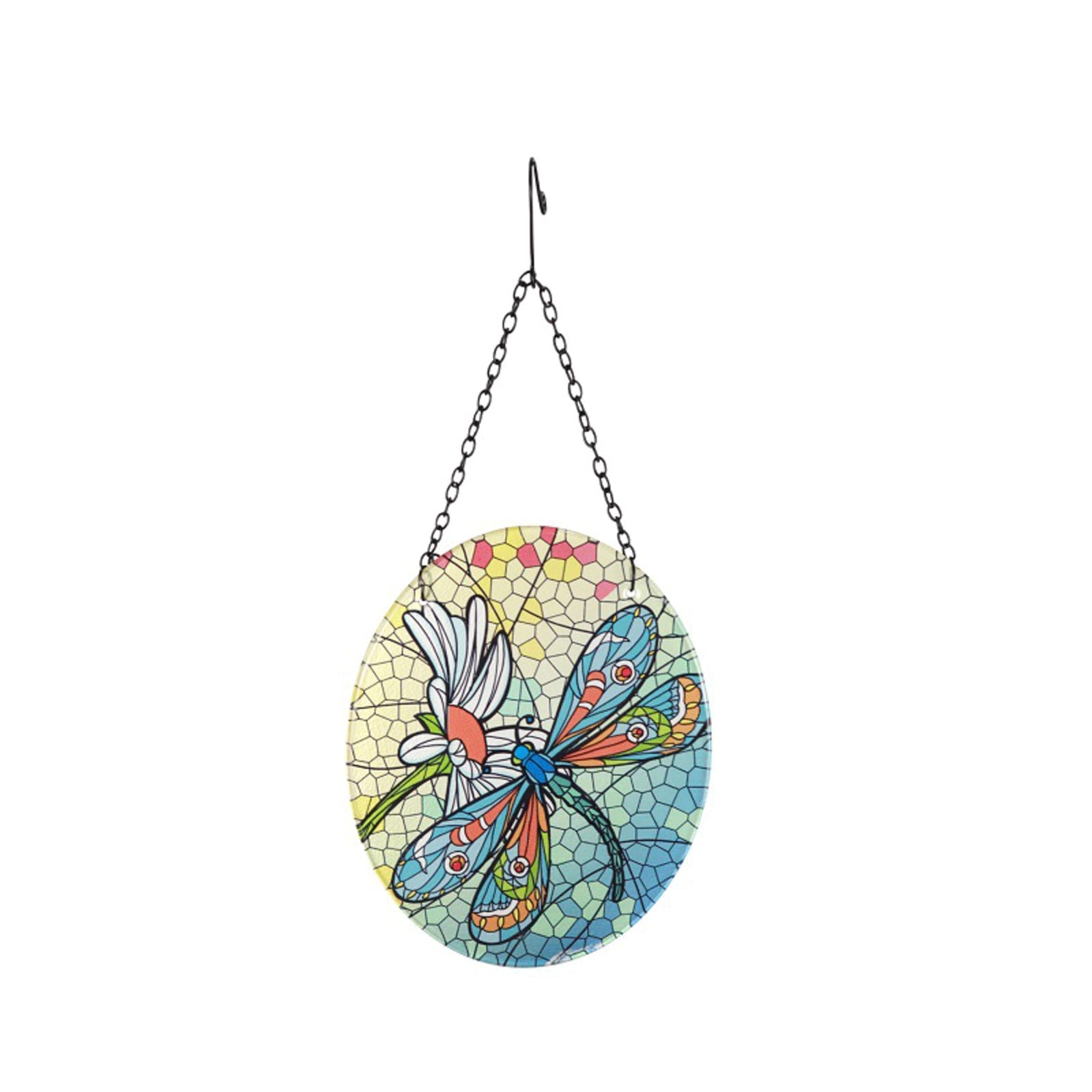 Yellow/Turquoise Ganz Colorful 5 Inch Butterfly Ornament/Sun-catcher 