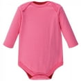 thumbnail image 4 of Hudson Baby Cotton Long-Sleeve Bodysuits, 5-Pack, Newborn- 24 Months, 4 of 6