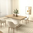 thumbnail image 6 of Dining Table Sets Rectangle extendable dining table for 6-10 people aged effect wood 160-200 cm,Modern Dining Tables, 6 of 11