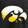 thumbnail image 3 of Women's Black Iowa Hawkeyes Gradient Logo T-Shirt, 3 of 4