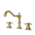 thumbnail image 3 of Chester Traditional Dual Handle Bathroom 3 Hole Basin Tap Victorian Spout, 3 of 5