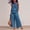T7-Blue, variant on Women's Cotton Linen 2 Piece Sets Sleeveless Ruffle Top and Wide Leg Pants Sets with Pockets Elastic High Waisted Outfits 2026 Boho Casual Summer Travel Vacation Trendy Loungewear,Brown 2XL
