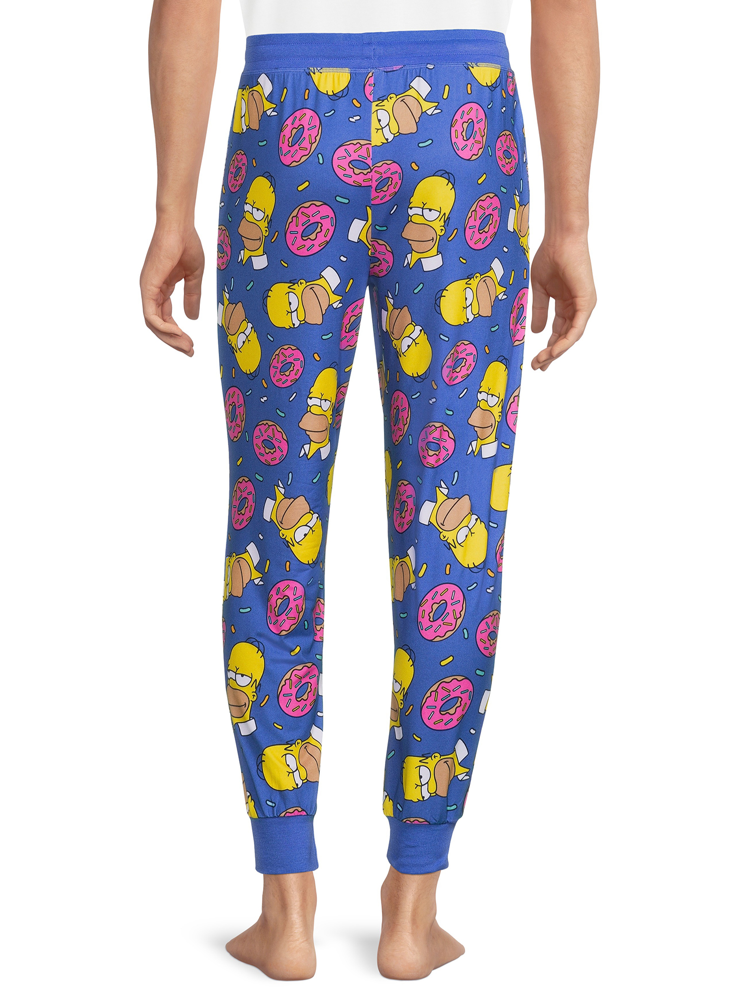 The Simpsons, Adult Mens, Homer Sprinkles Lounge Pajamas Sleep Pants, Sizes S-2XL - image 3 of 5