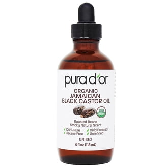 Handcraft Blends Jamaican Black Castor Oil, 100% Pure Castor Moisturizer,  16 fl oz