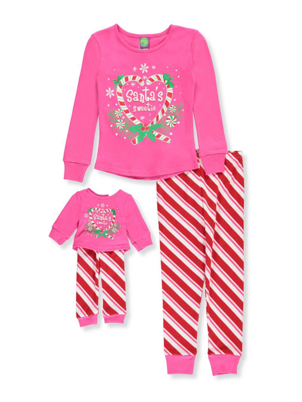 Dollie Me Girl 4-14 and Doll Matching Smart Cookie Pajamas Outfit American Girl 