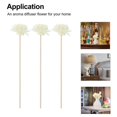thumbnail image 2 of 30pcs Rattan Flower Sticks Natural Fragrance Diffuser Aroma Oil Diffuser Flower, 2 of 2