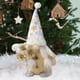 thumbnail image 4 of La exquisita decoración llamativa de la delicada artesanía de las muñecas sin rostro de farfi añade un ambiente festivo con un sombrero puntiagudo y un colgante de árbol de Navidad enano., 4 of 5