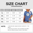 thumbnail image 5 of XCHQRTI Daisy T Shirts Women Plus Size Graphic Tshirts Casual Short Sleeve Oversized Tee, 5 of 6
