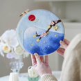 thumbnail image 4 of pitrice Landscape Wool Needle Felting Kit Beginner Children DIY Christmas Mount Fuji, 4 of 7
