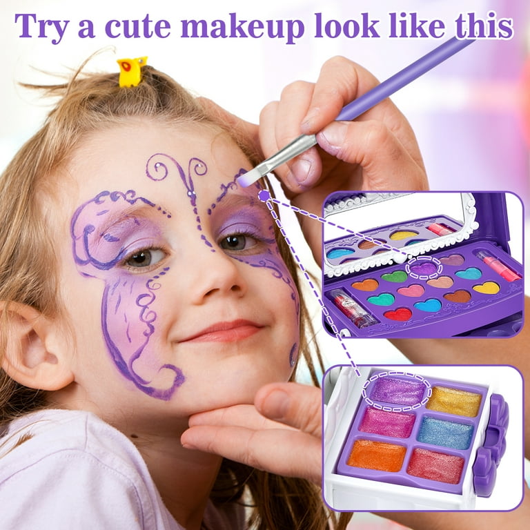 Purpledi Maquillage Enfant Jouet Fille 30pcs Jouet de Maquillage