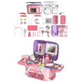 thumbnail image 3 of HOARBOEG Children's Toys Puzzle Toys Christmas Gifts Children's Family Toy Set Puzzle Cooking Kitchen Dressing Table Toolbox Medicals Box Simulation Toy, 3 of 7