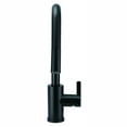 thumbnail image 2 of Danze D457230BS Amalfi Single Handle Pull-Down Kitchen Faucet with Snapback Retraction, Satin Black, 2 of 3