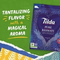 thumbnail image 2 of Tilda Pure Basmati Rice, Premium Aromatic and Authentic Rice, Large Resealable Bag, 10-Pound Bag,White, 2 of 3