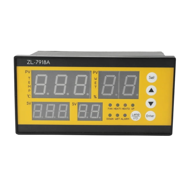 Controlador de Incubadora ANGGREK Operación de iluminación de Plástico sensor de Humedad de temperatura 100-240V
