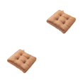 thumbnail image 2 of Monstrate Conveniente para llevar cojines para silla Cojines para On-Go Comfort Cojín para asiento de silla suave y cómodo color café 43 * 43 color café 43*43cm 2Conjunto, 2 of 6