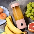thumbnail image 1 of Licuadoras portátiles LWZWM de liquidación para cocina y comedor, Blend-Er, exprimidor de frutas y batidos, recargable por USB con 6 cuchillas, ideal para deportes, viajes y actividades al aire libre, 1 of 7