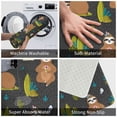 thumbnail image 4 of Daiia Funny Sloths In The Forest Front Door Mat, Heavy Duty Durable Welcome Mat for Outdoor Indoor, Dirt Trapper Waterproof Super Absorbent Door Mat, 16" x 24", 4 of 9