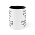thumbnail image 2 of Working Mom Gifts Two-Tone 11oz Mug Working mom:a role that requires grace, 2 of 4