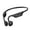 Black, variant on MZYMI Wireless Neckband Headset A18 Bone Conduction Sport Headset IP56 Waterproof Running Earphone Built-in Mic For Android iOS