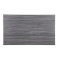 thumbnail image 5 of Milan Henry 59" Contemporary Steel and MDF Wood Dining Table in Gray/Black, 5 of 5