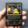 thumbnail image 3 of New 2024 Metal Card English Anime Charizard Arceus Mewtwo Blastoise Vmax GX V Letters Game Collection Cards Kid Toy Gift, 3 of 5