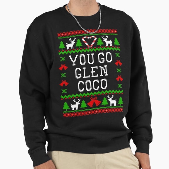 You Go Glenn Coco Mean Girls Christmas Retro Aesthetic Graphic Vintage Unisex Sweatshirt G601, Up to Size 5XL