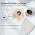 Plutput 5 Pack DualSided Exfoliating Wash Cloths, Soft Weave Bath