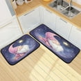 thumbnail image 7 of GZHJMY Kitchen Rug Set of 2, Gnomons Cushioned Anti-Fatigue Kitchen Mat Non Slip Washable Floor Mat Comfort Standing Mats for Office, Home, Laundry Room Carpet Runner, 7 of 7