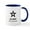White/Navy Inside, variant on CafePress - U.S. Army® Black Logo Tagline Mugs - 11 oz Ceramic Mug - Novelty Coffee Tea Cup