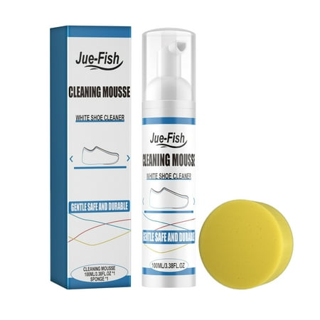 

Up to 70% Off! Anckoeil Powerful Stain Removal White Shoe Cleaning Mousse Kit Waterless Sneaker Foam Cleaner