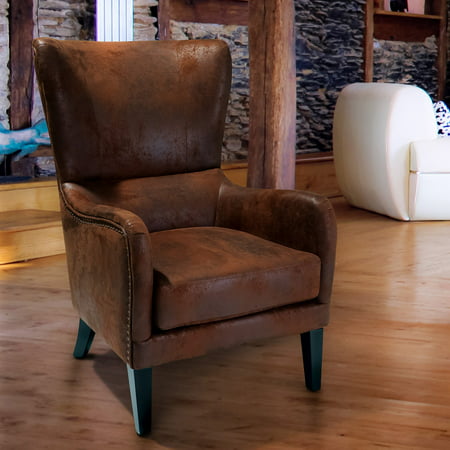 Patrick High Back Club Chair (Best Living Room Chair For Back Problems)