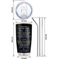 thumbnail image 3 of Dad Gifts from Daughter, to My Dad Coffee Tumbler Mugs, Birthday Valentine Idea Gifts for Dad, 20oz Double Wall Vacuum Stainless Steel Insulated Travel Cup for Dad, 3 of 6