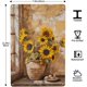 thumbnail image 4 of Letreros metálicos de 12 girasoles para decoración de pared, de 8 a 12 pulgadas, 4 of 8