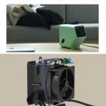 thumbnail image 3 of Zootealy HV Electric Heaters Portable No Leaf Personal Space Warmer Mini Home Warmer Office Bed Room Christmas Gift Desktop Air Blower Radiator for Winter Household, 3 of 8