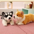 thumbnail image 5 of Simulation Dog Furry Plush Puppy Toy Kids Best Friend Companion Soothing Emotion Support Puppy Doll, 5 of 9