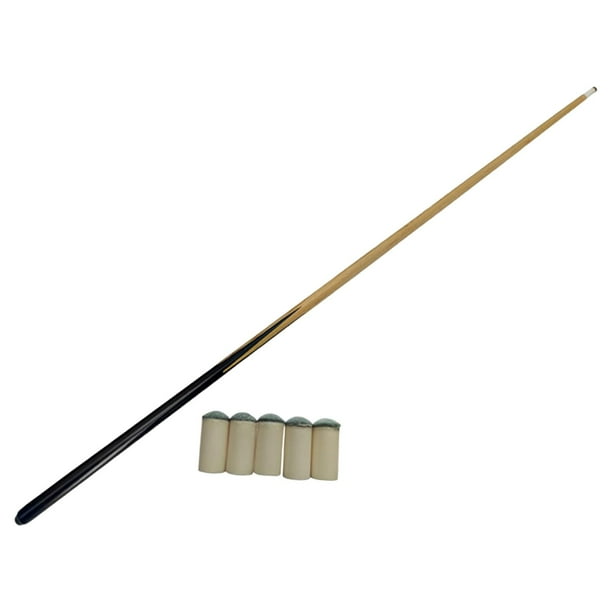 Tacos de billar de madera para niños, adorno ligero con punta de 11 mm, antivuelco, 100 centímetros