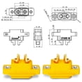 thumbnail image 2 of Tholdsy Tapones de montaje compactos y livianos de 10 piezas con tornillos con cabeza hexagonal para una fácil instalación Premium Kits de construcción modelo, 2 of 6