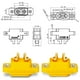 thumbnail image 5 of Bewildely Tapones de montaje compactos y livianos de 10 piezas con tornillos con cabeza hexagonal para una fácil instalación Premium Kits de construcción modelo, 5 of 6