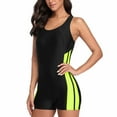thumbnail image 3 of Charmo Women's Athletic Swimsuit Training Raceback One Piece Swimwear Bathing Suit, 3 of 6