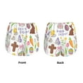thumbnail image 6 of Goofa Happy Easter1 Printed Women 2 in 1 Running Shorts,Quick Dry Athletic Workout Shorts,High Waisted Athletic Shorts with Liner Pockets-Large, 6 of 9