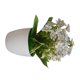 thumbnail image 3 of Decoración floral plástica del escritorio de la casa de la flor de la simulación del paño de las flores artificiales en maceta, azul Inevent HA7819-03B, 3 of 6