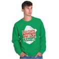 thumbnail image 5 of Funny Xmas Dear Santa Define Naughty Unisex Plus Size Sweatshirt Brisco Brands 5X, 5 of 6