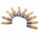 thumbnail image 2 of 10 Pieces Titanium Coated Hex Shank 25mm PH2 Antislip Magnetic Screwdriver Bits Set, 2 of 4