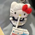 thumbnail image 2 of Colgante de peluche con disfraz de mucama de gatito de la serie Coffee Shop Limited de Sanrio, bolsa de Hello Kitty para colgar, colgante de gato KT, 2 of 4