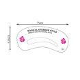 thumbnail image 4 of 24Pcs Reusable Eyebrow Stencils Kit, Long Lasting Buildable Eyebrow Makeup, 4 of 4
