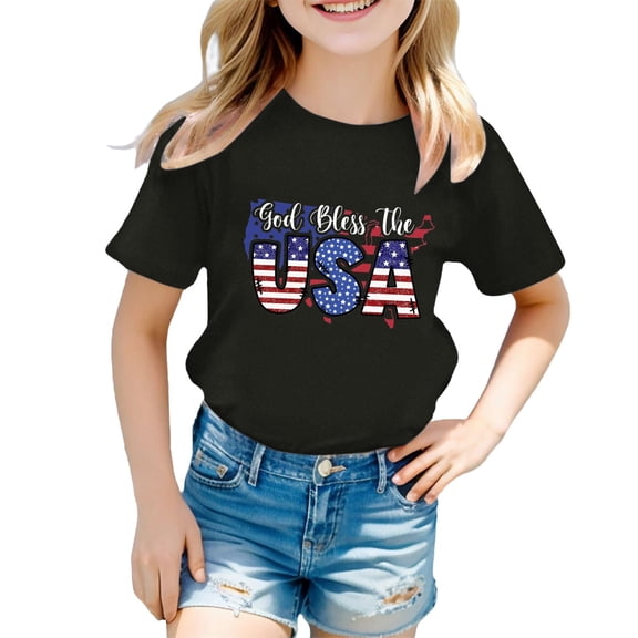 FDDMis Tops for Teens Trendy Toddler White Tshirt Dance Tops Girls Basketball Shirt 12 to 18 Month Girl Clothes Y2k Girls Size 6 Clothes, Black 10-11 Years